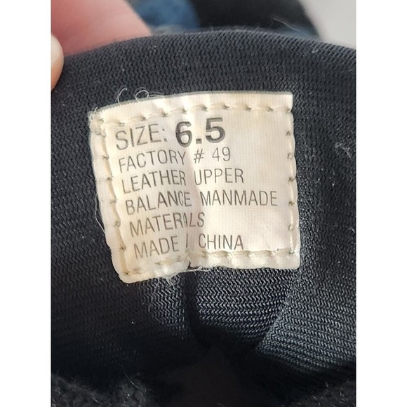 womens size 6.5 vintage y2k Bongo chunky platform shoe Emo Goth Blue Logo - Picture 11 of 13